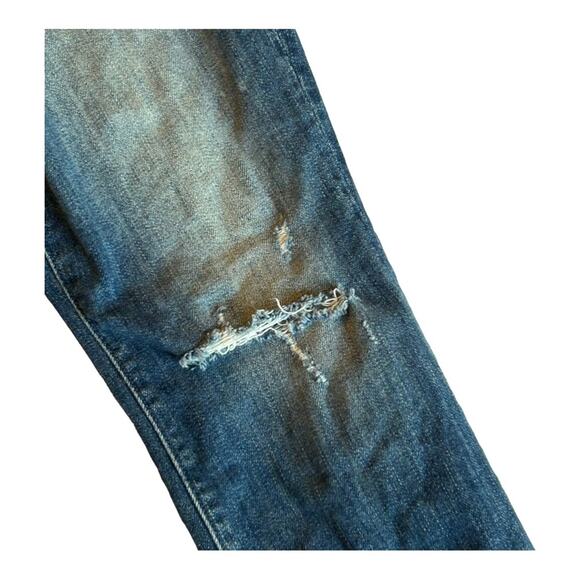 Mother The Stunner Ankle Fray Field of Dreams Size 25 - Picture 6 of 15